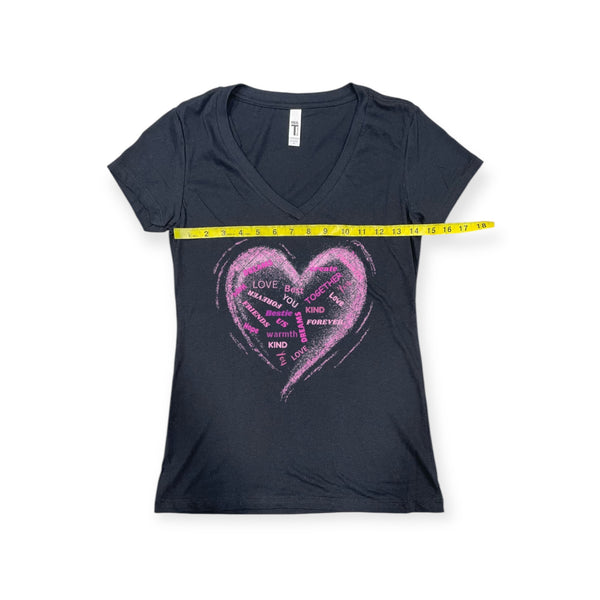 Heart T-Shirt Dual Length