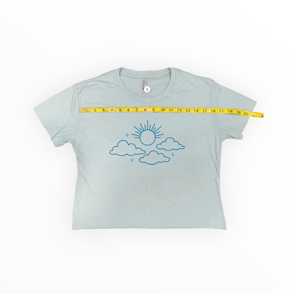 Sun & Cloud Crop Top