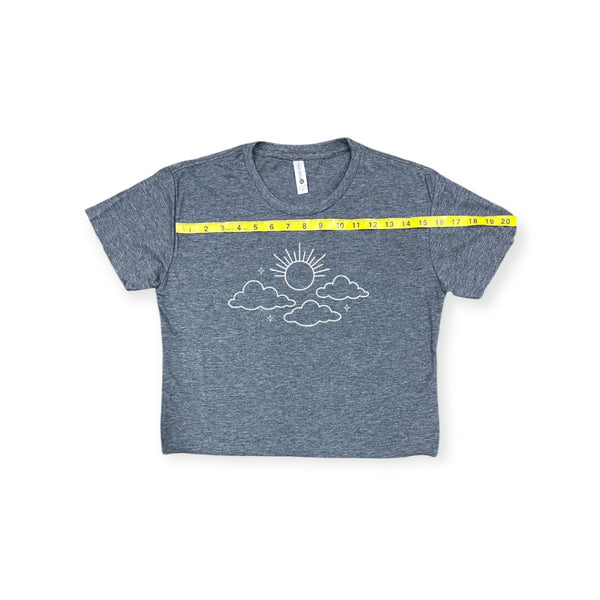 Sun & Cloud Crop Top