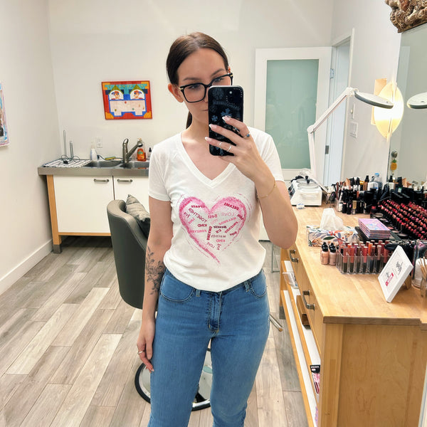 Heart T-Shirt Dual Length