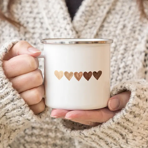 Heart Camper Mug