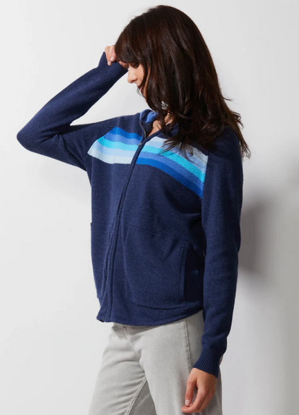 Zaket & Plover Retro Stripe Hoodie