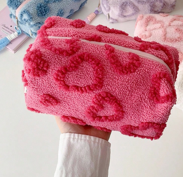 Heart Makeup Bag