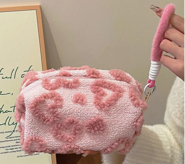 Heart Makeup Bag
