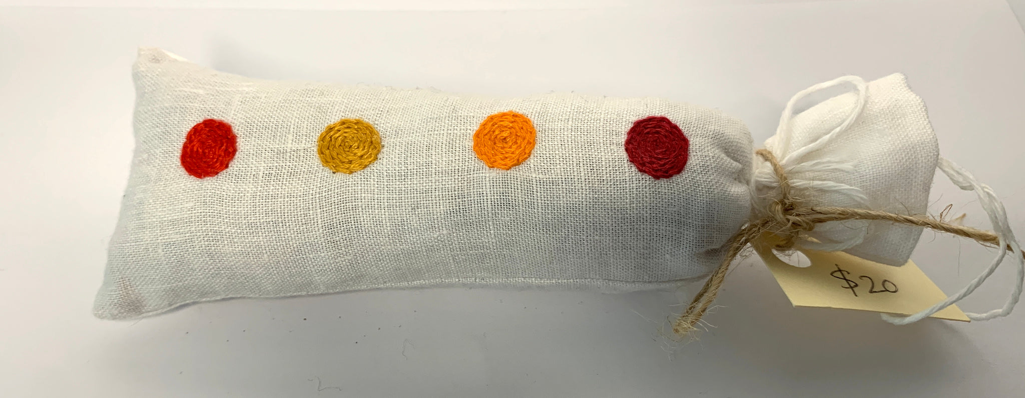 Lavender Filled Embroidered Pouch