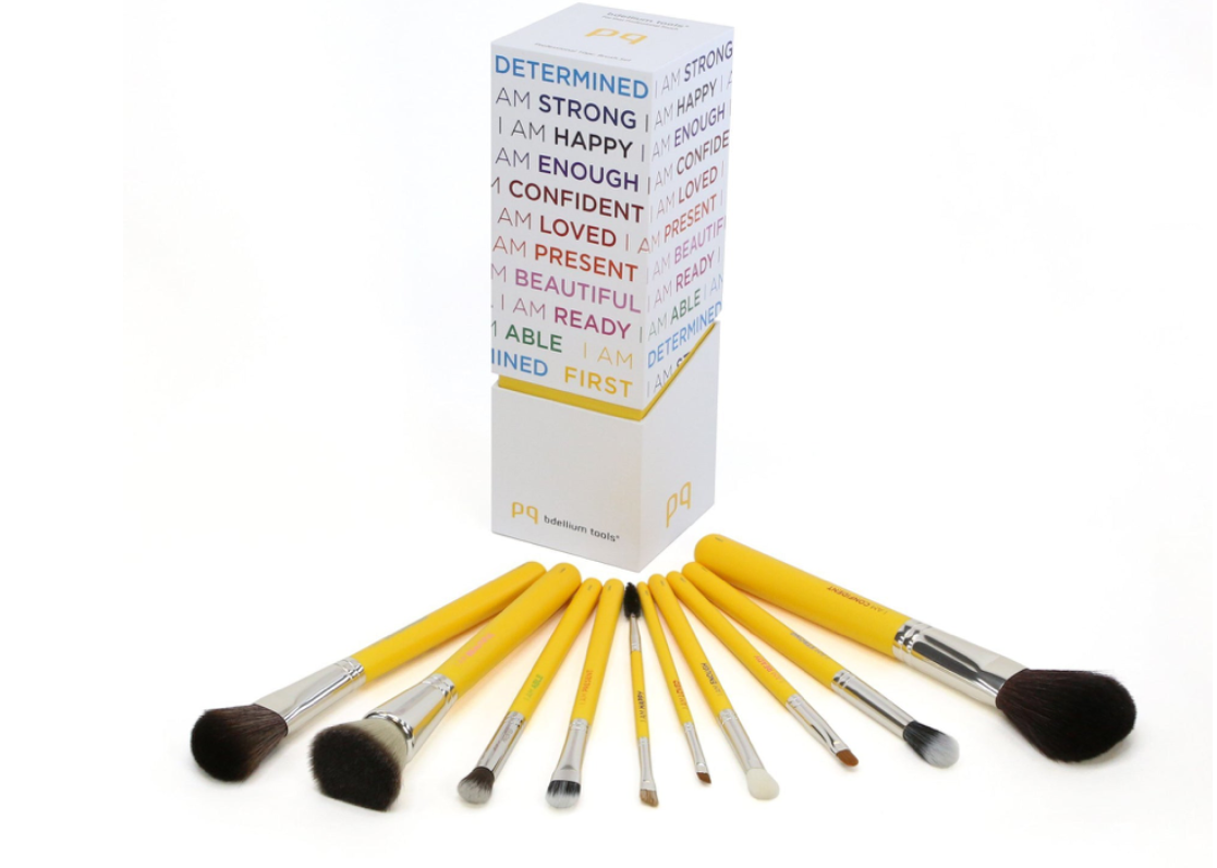 Bdellium Brush Set With Brush Holder